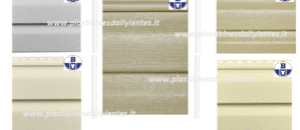 Plastikinė lauko dailylentė 3,81x0,205m BORYSZEW